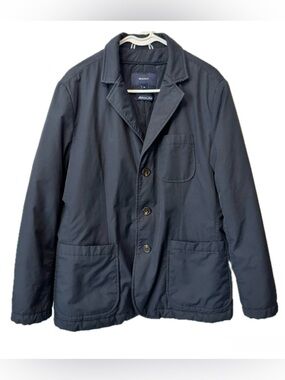 GANT Midtowner Navy Jacket Coat Button Front
Cotton Blend Size M